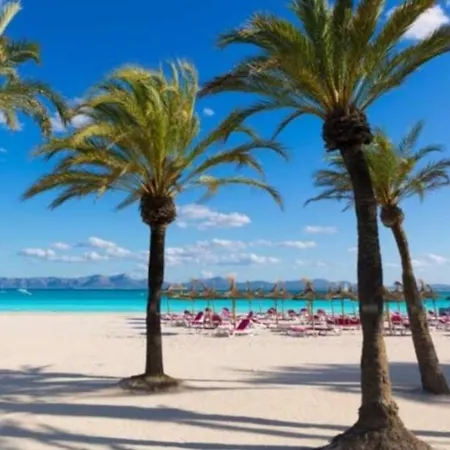 Pool Apartment Near Beach Port de Alcudia  Exterior photo